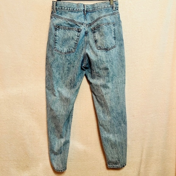 Diesel Light Wash Denim Button Front High Rise Regular Boyfriend Jeans size 27 - Picture 7 of 7